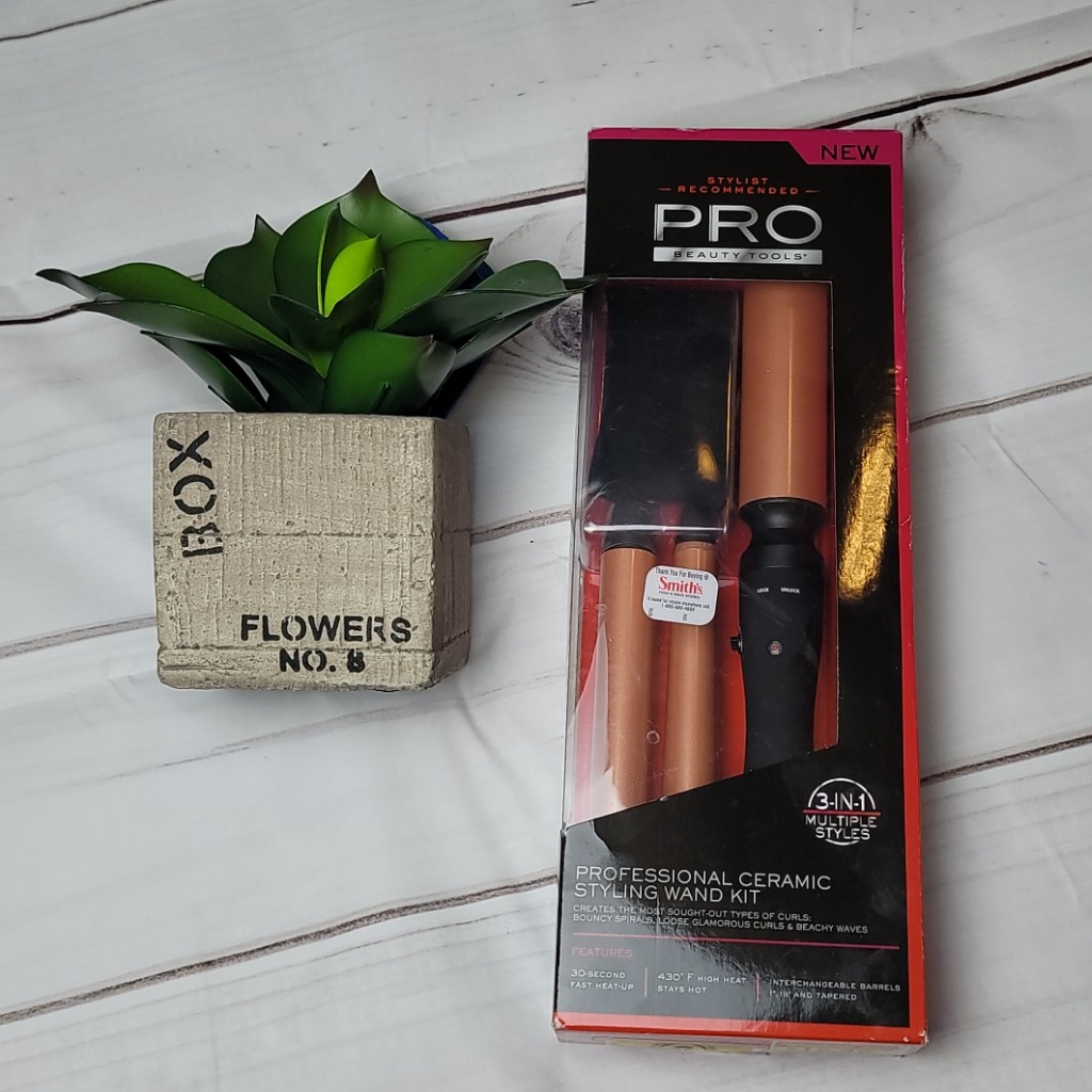 Professional Ceramic Styling Wand Kit Professional Ceramic Styling Wand Kit